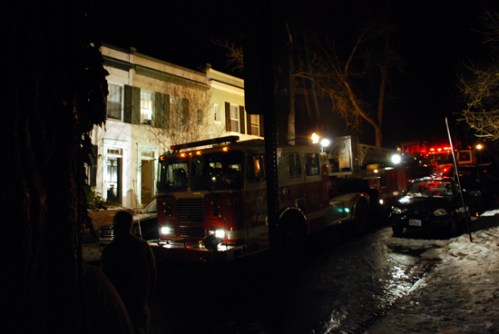 Small Fire on Avon Pl.