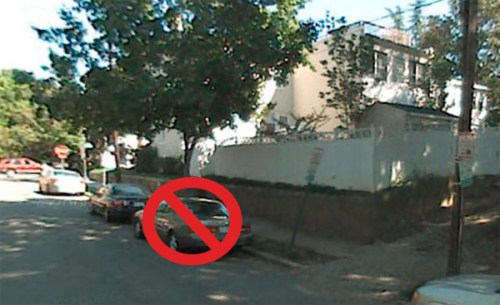 Sorry, No Parking Here, the Homeowners Would Like a Garage