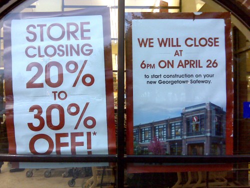 Social Safeway will close April 26, at 6:00 PM