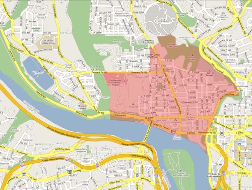 What Are Georgetown's Borders?