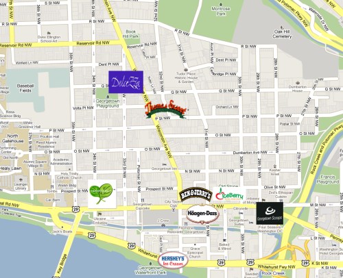 Ice Cream-Gelato-Frozen Yogurt in Georgetown