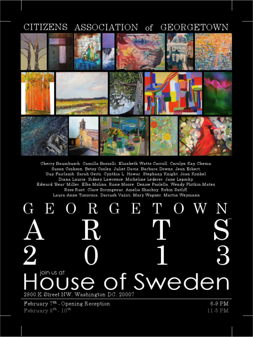 Georgetown Arts 2013 Poster