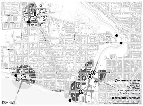 Georgetown Gateways Map BBB