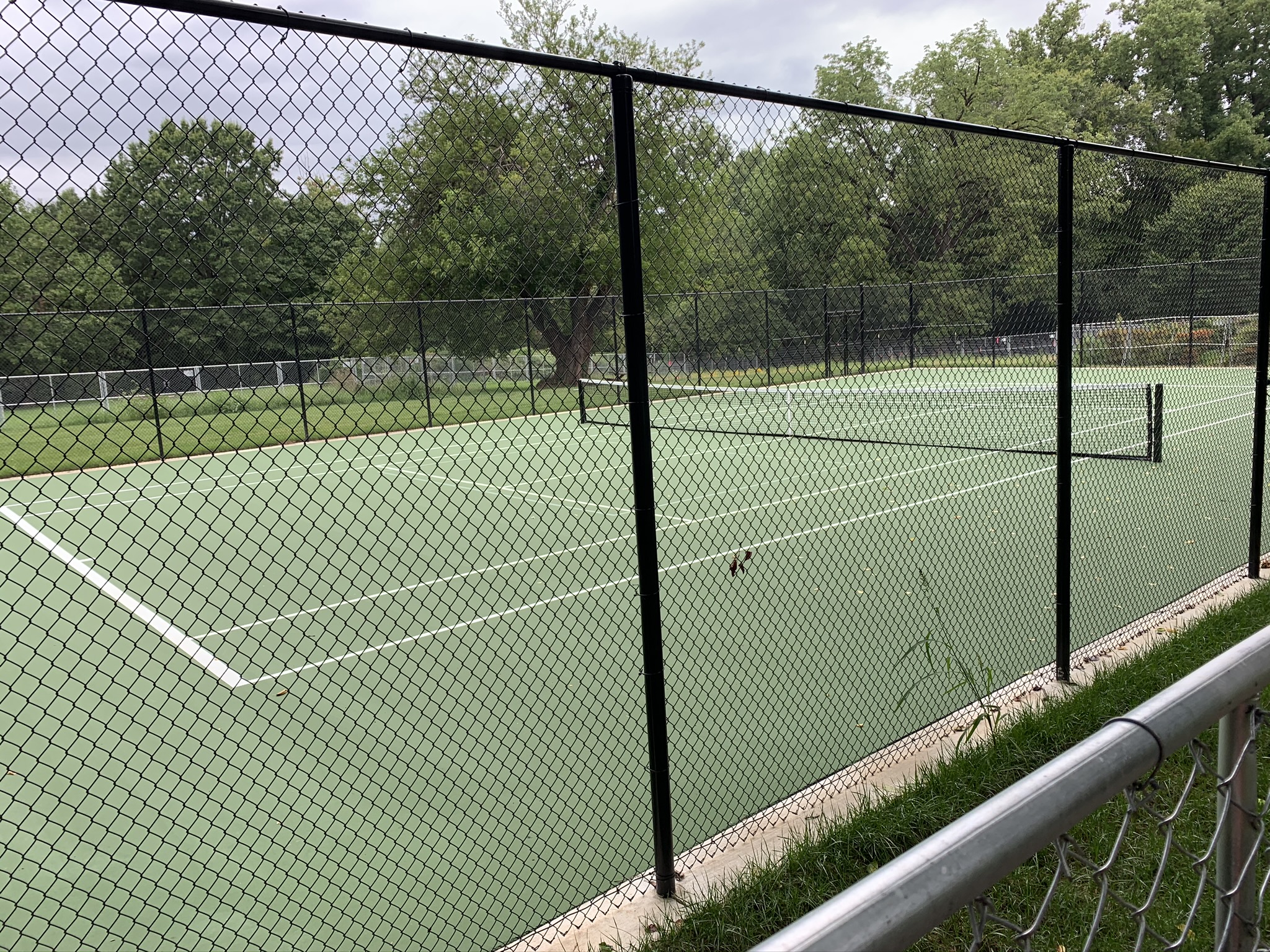 Montrose Park Tennis Courts Nearing Completion The Georgetown