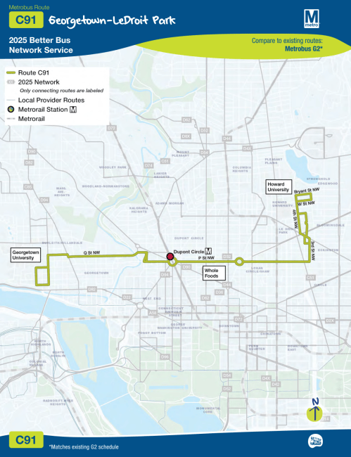 Some Tweaks to Proposed New Bus Routes | The Georgetown Metropolitan